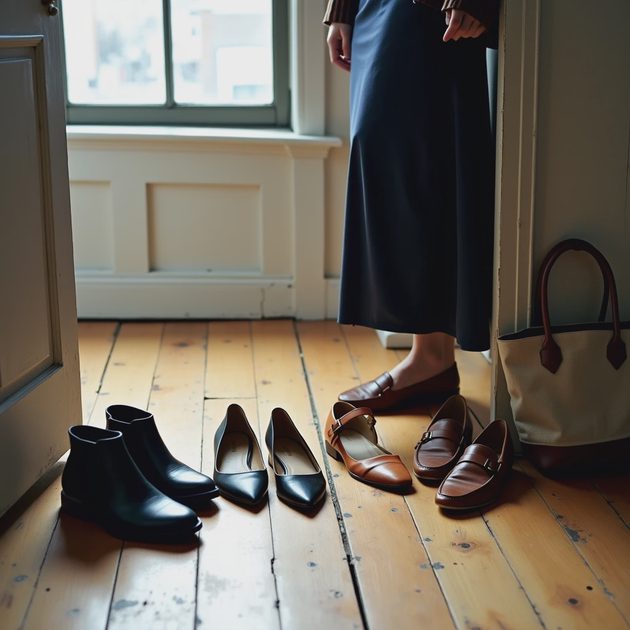 City Shoes That Still Work With a Romantic Wardrobe