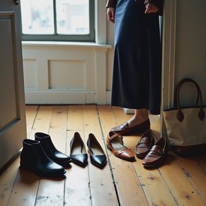 City Shoes That Still Work With a Romantic Wardrobe