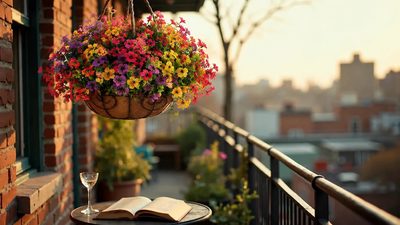 The Flowers That Never Fade: How an Artificial Hanging Flowers Basket Changed My Mind