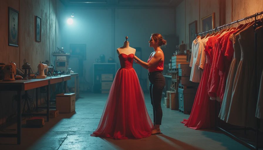 Visual context for old hollywood dresses