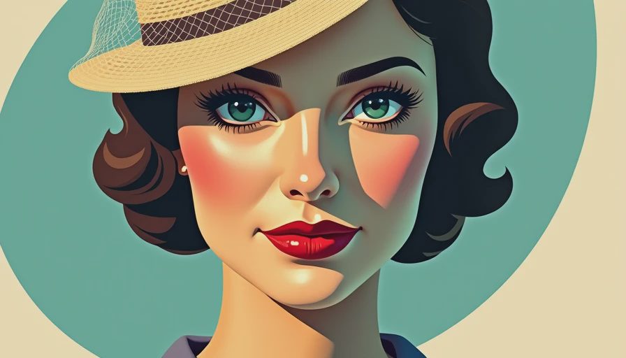Visual context for 40s fashion trends